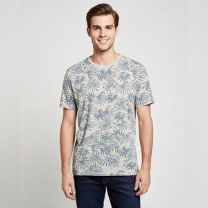 Guc men's sz M palm leaves T-shirt